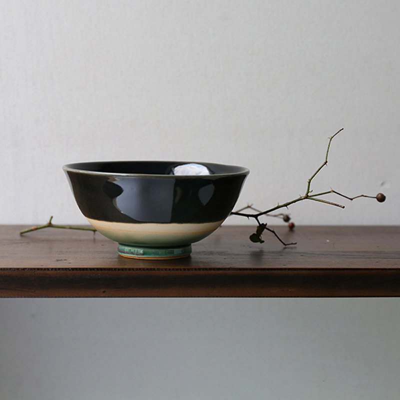 お茶碗 美濃文山窯 窯変 かけわけ 飯碗 ウツワノミライ おしゃれ