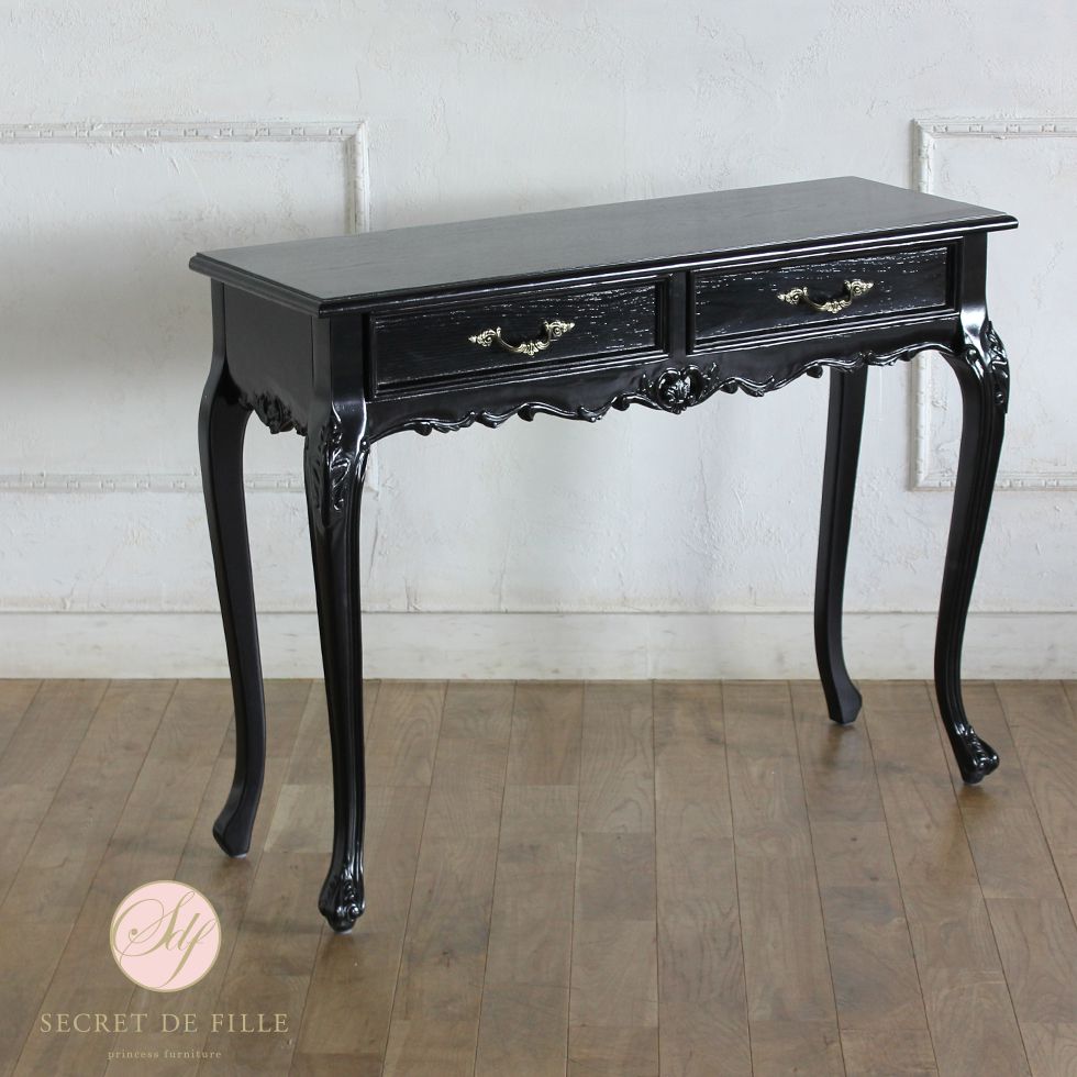 コンソールテーブル アンティーク ロココ調 姫系 猫脚 フレンチ 収納