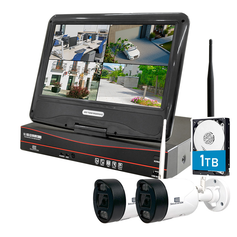 SecuSTATION 防犯カメラ SC-DD85W 増設用 パレット型 2点 SecuSTATION