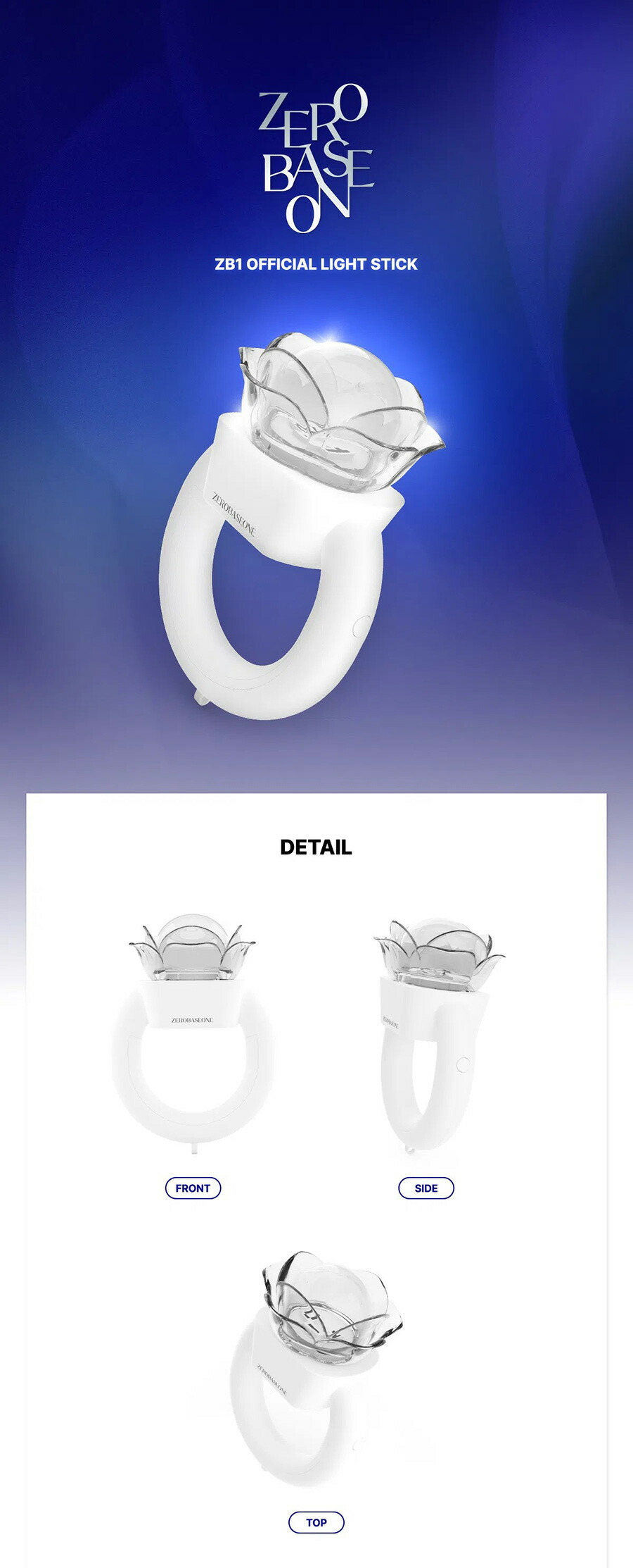 ZEROBASEONE ゼベワン ペンライト ZEROBASEONE 公式ペンライト