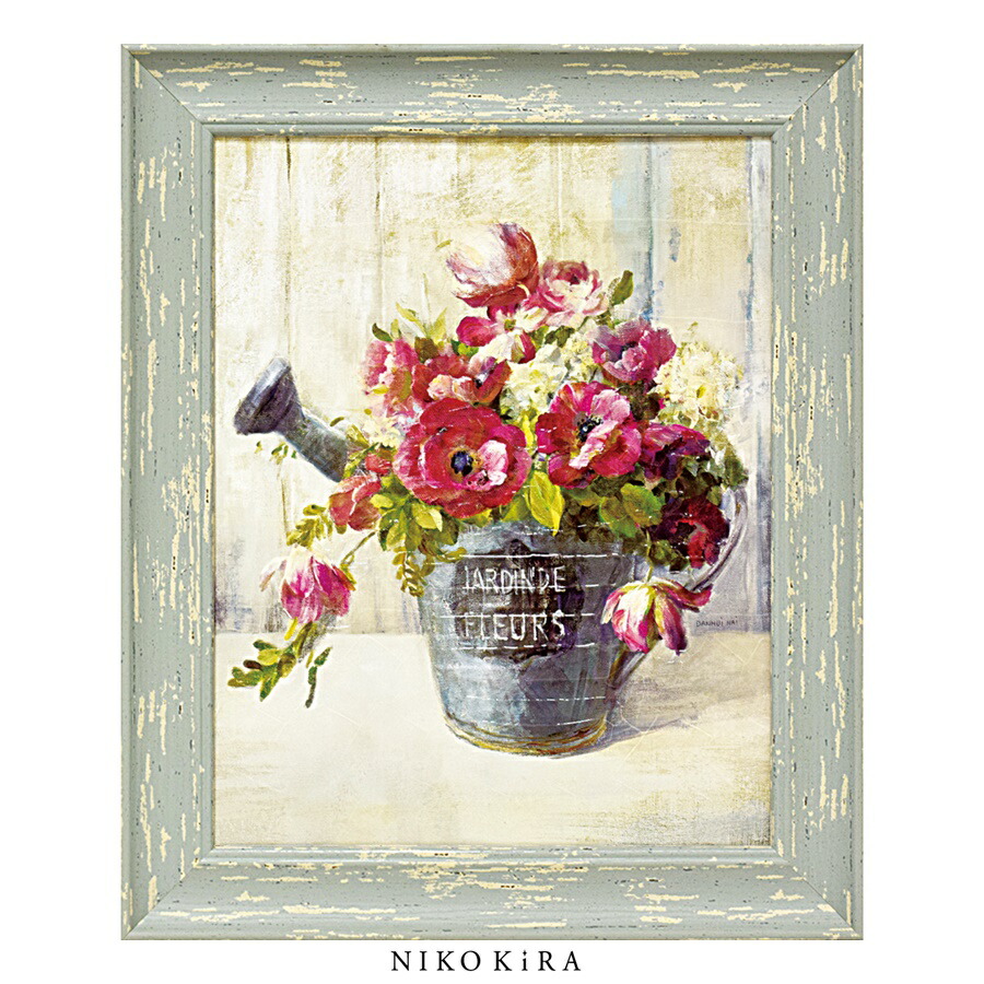 ダンフイ ナイ ガーデン ブルーム2 絵画 インテリア 油絵 玄関 絵 風景