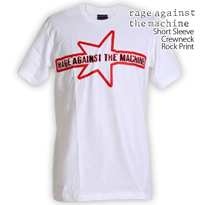 ロックtシャツ バンドtシャツ パンク Rage Against the Machine レイジ