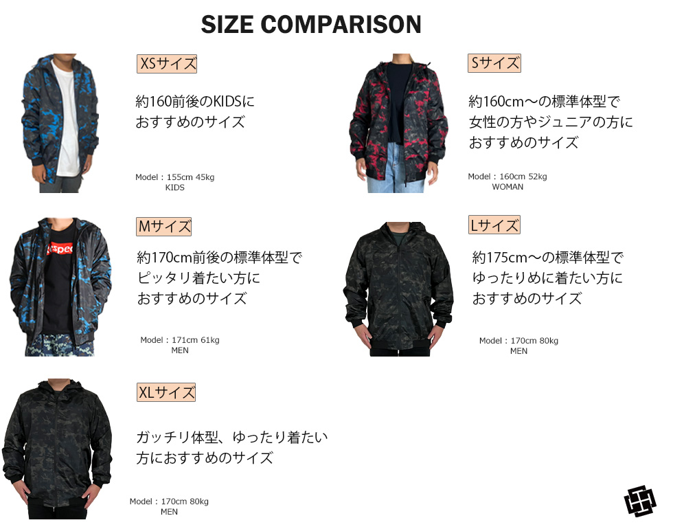 迷彩柄 ウィンドブレーカー メンズ 軽量 カモフラ マウンテンパーカー