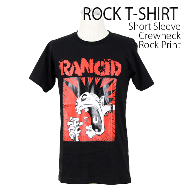 ロックtシャツ バンドtシャツ パンク ランシド Rancid コミック