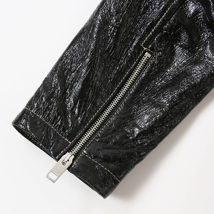 DIESEL（ディーゼル） シープスキンレザージャケット メンズ 羊革 本革