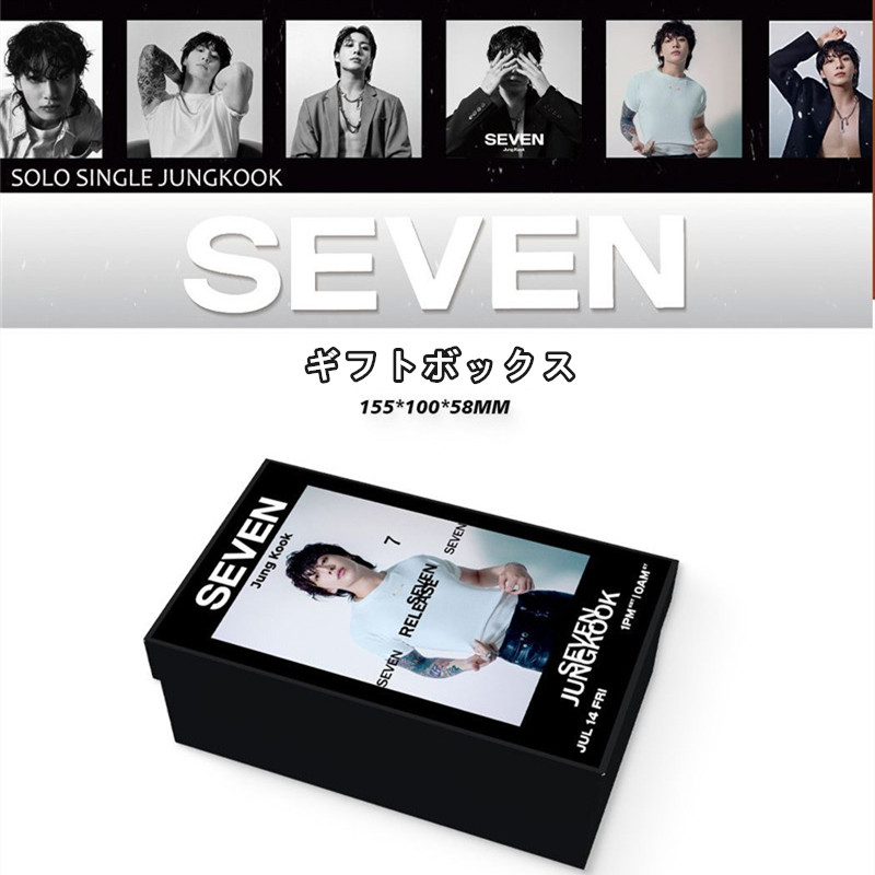 JUNG KOOKグッズ SEVEN ギフトボックス フォトカード グク テープ