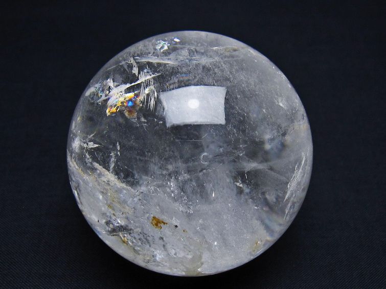 水晶 丸玉 60mm クリスタル スフィア お守り 浄化 水晶玉 球体 玉