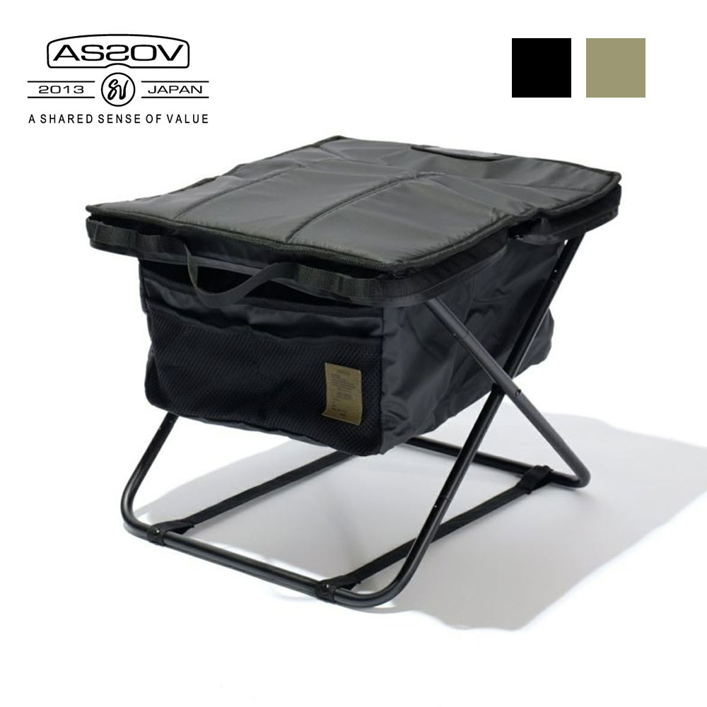 AS2OV（アッソブ） アウトドア NYLON POLYCARBONATE MULTI OTTOMAN