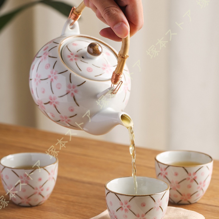 茶器 セット 急須セット お茶セット 和風 湯呑み 茶道具 磁器 茶托付き