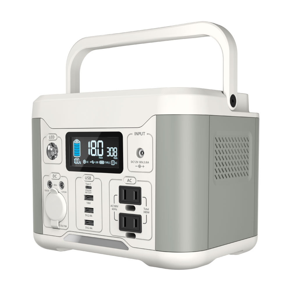 多摩電子工業 ポータブル電源 300W PD60W 80000mAh/288Wh リチウム