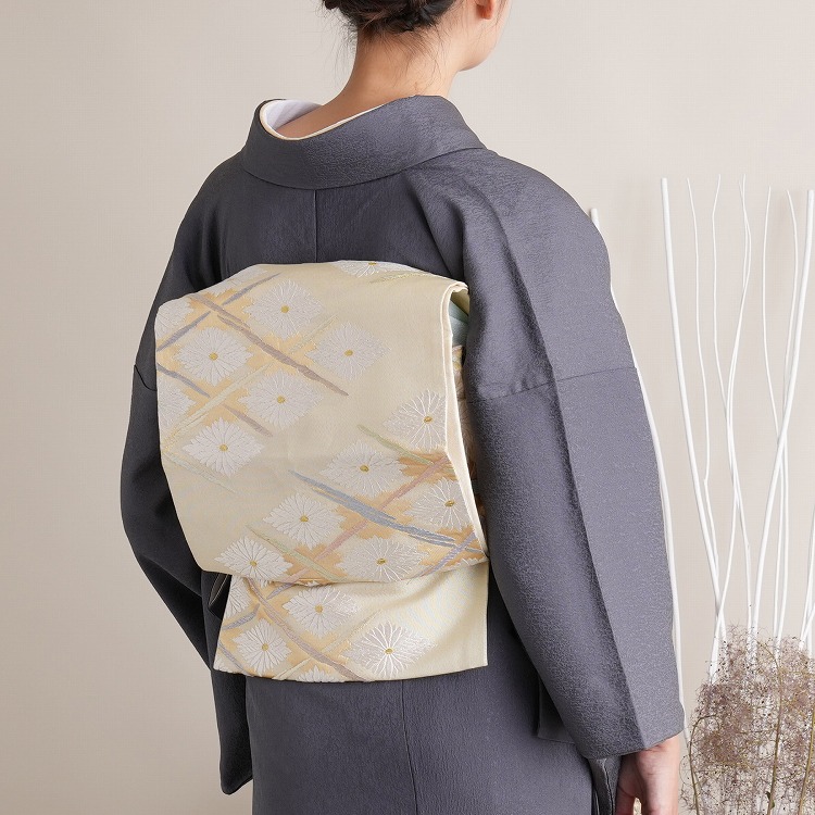 レンタル 付け下げ 20点セット 附下 着物 柳 グレー系 フォーマル 入学