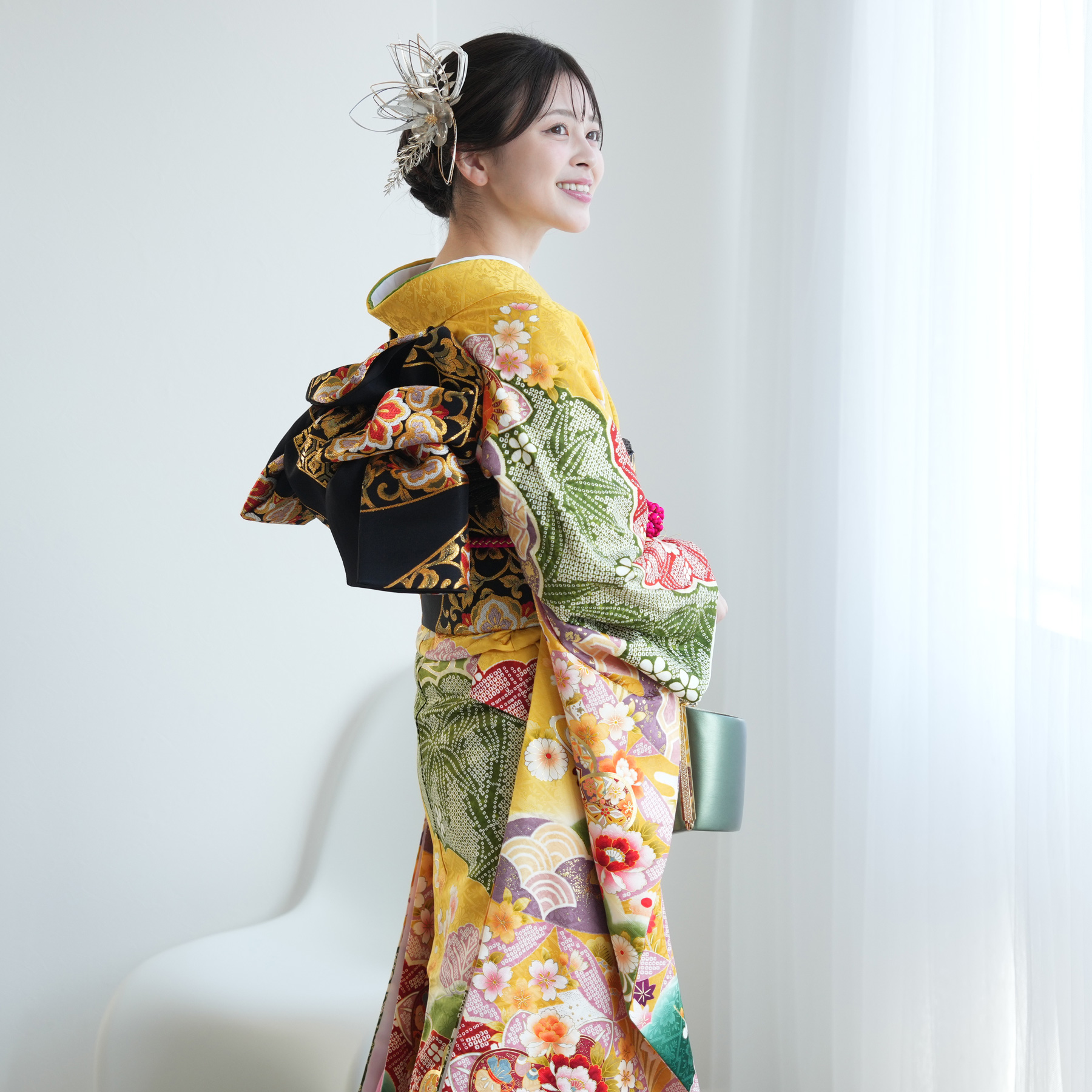 振袖 レンタル 成人式 21点セット レトロ 古典 結婚式 結納 前撮り