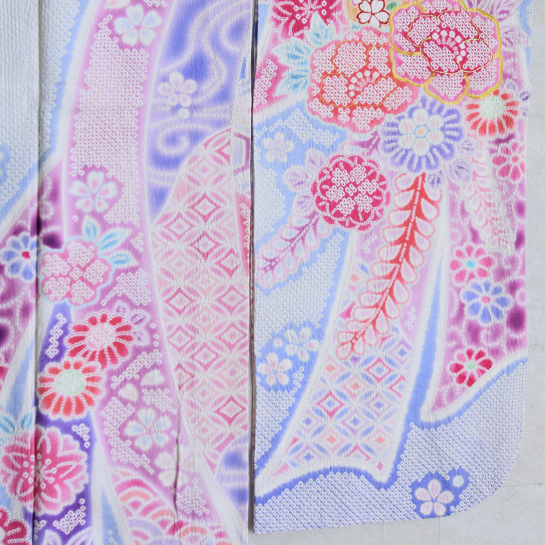 振袖 レンタル 成人式 21点セット レトロ 成人式セット 花 ピンク 正絹