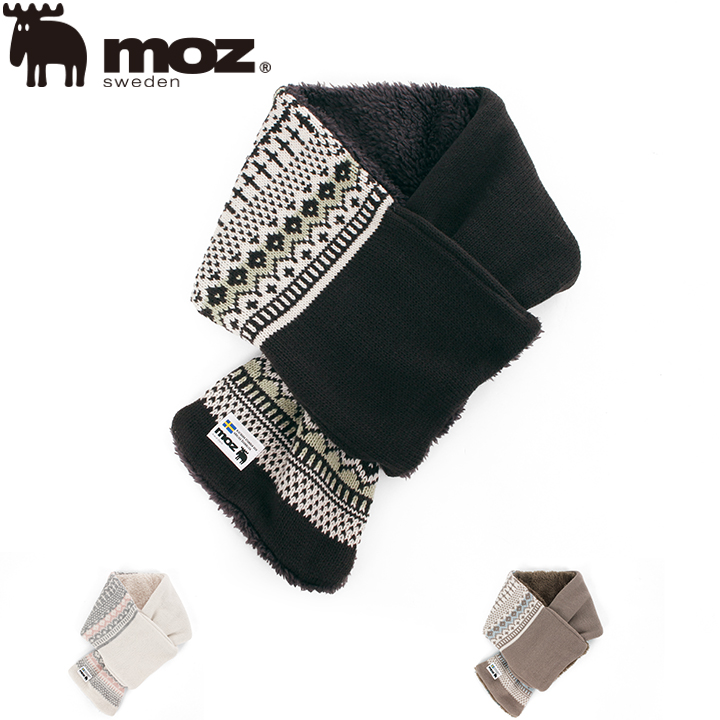 moz（モズ） ニット差し込みマフラー メンズ レディース 765-0025