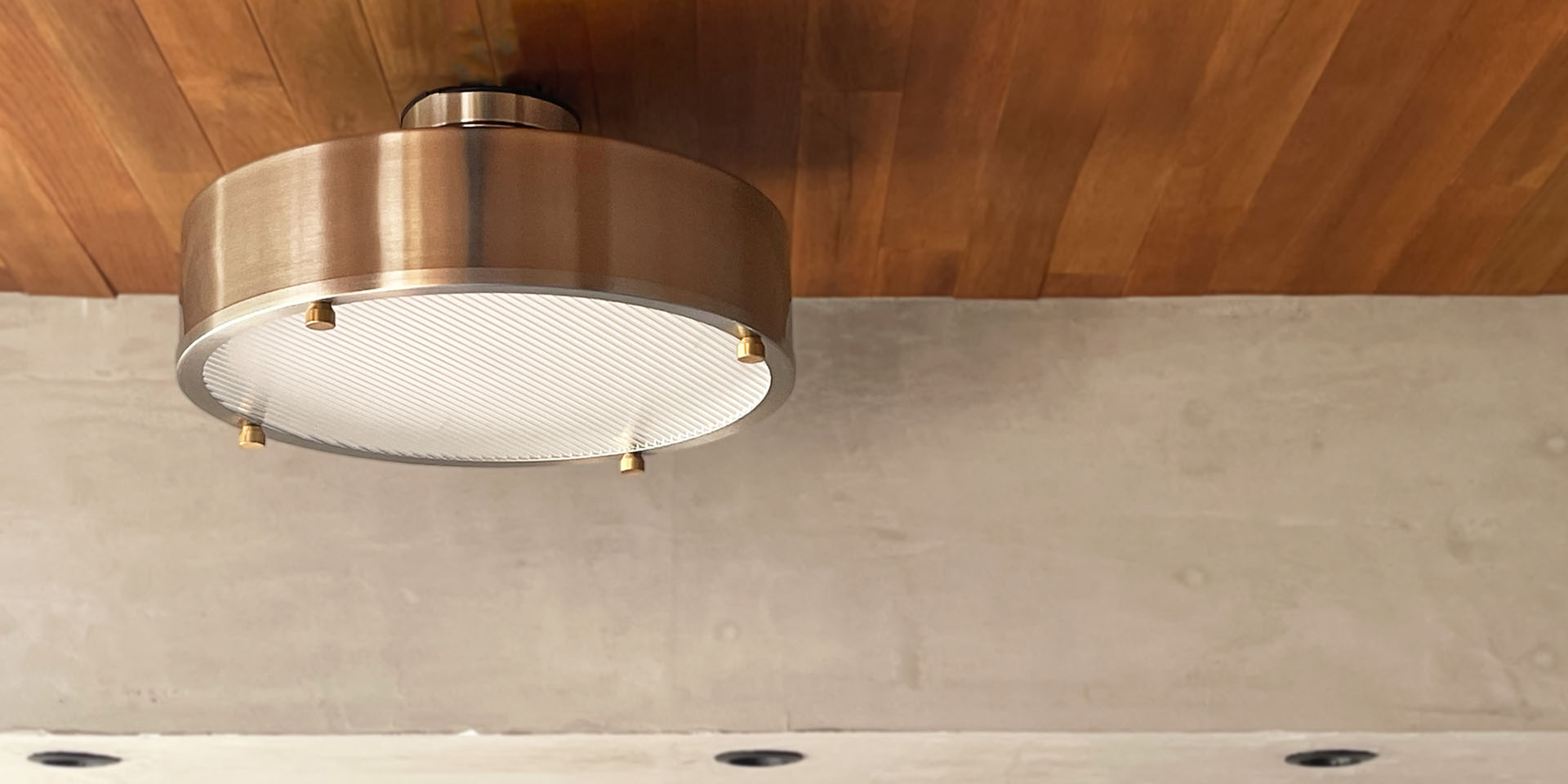 HERMOSA（ハモサ） 〔新仕様〕HERMOSA NEIL CEILING LAMP (BK) ニール