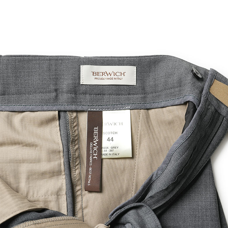 BERWICH（ベルウィッチ） スコッチ パンツ ウールサキソニー 2025AW