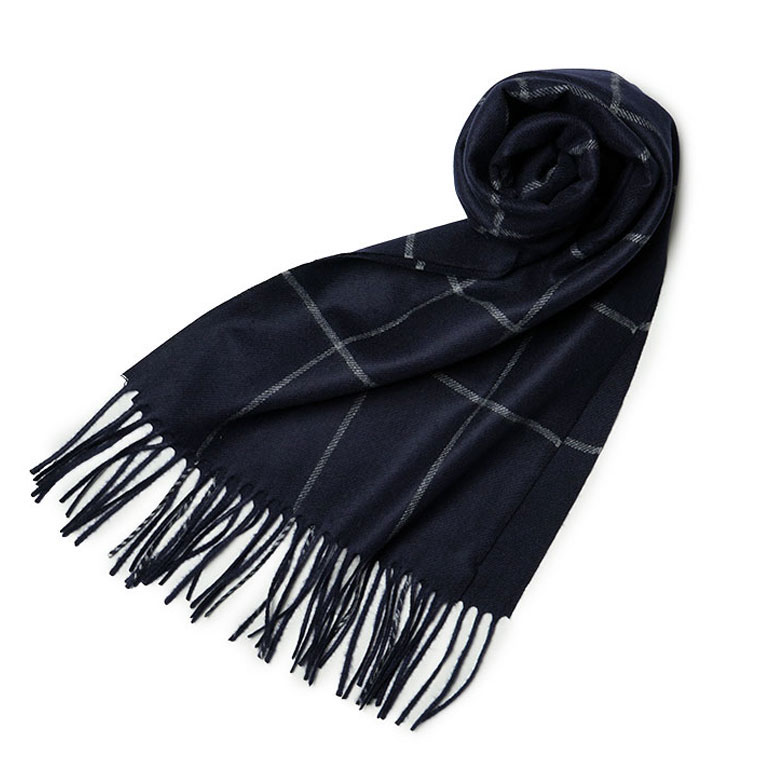 PIACENZA（ピアチェンツァ） マフラー ストール チェック シルク