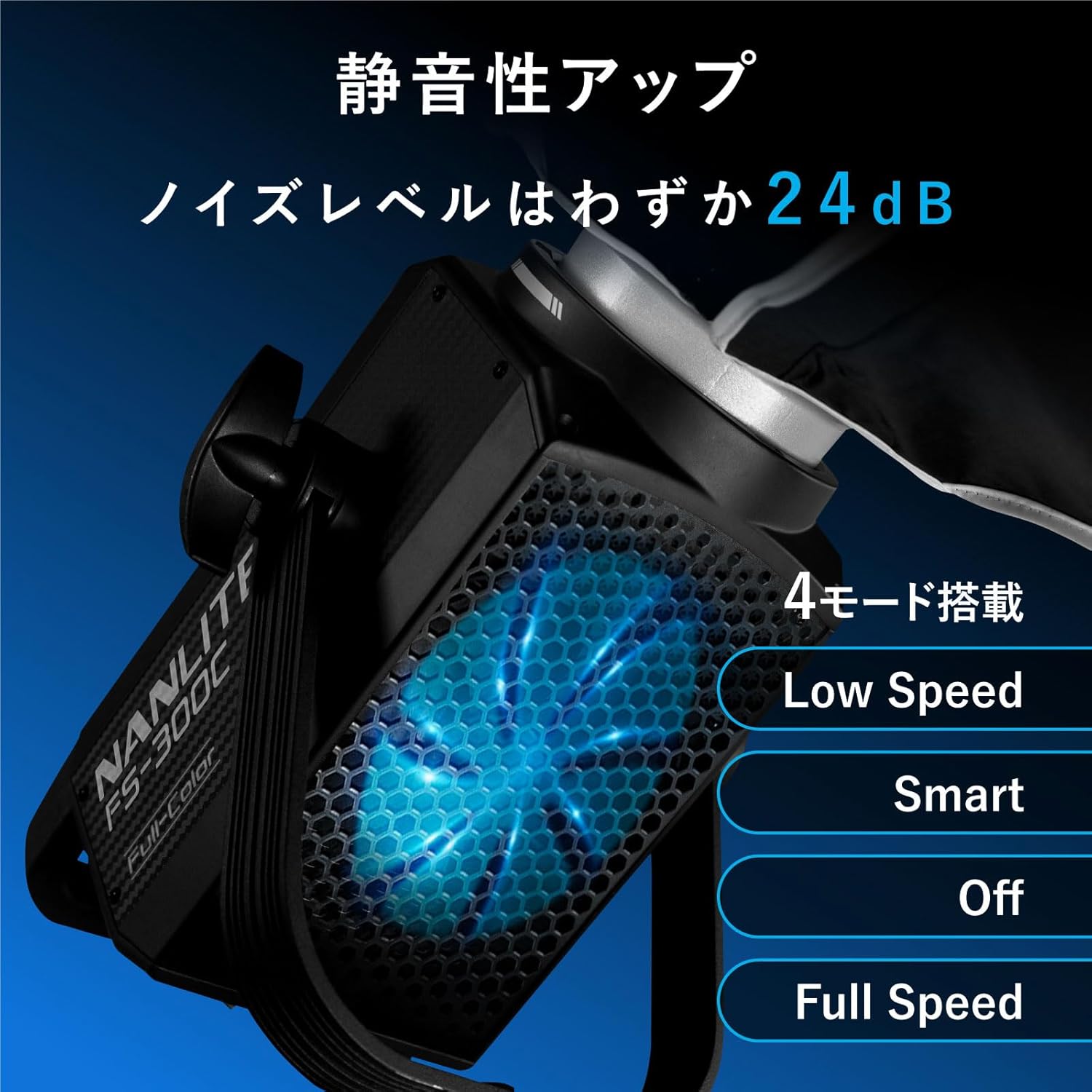 NANLITE（ナンライト） NANLITE FS-300C LED撮影用ライト RGBライト