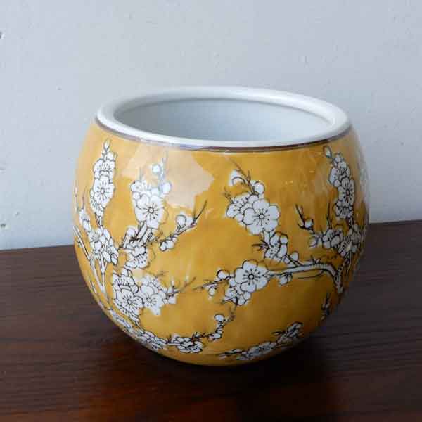 呉須 梅の花 火鉢 磁器 陶器 2025年最新】花柄 火鉢の人気アイテム -