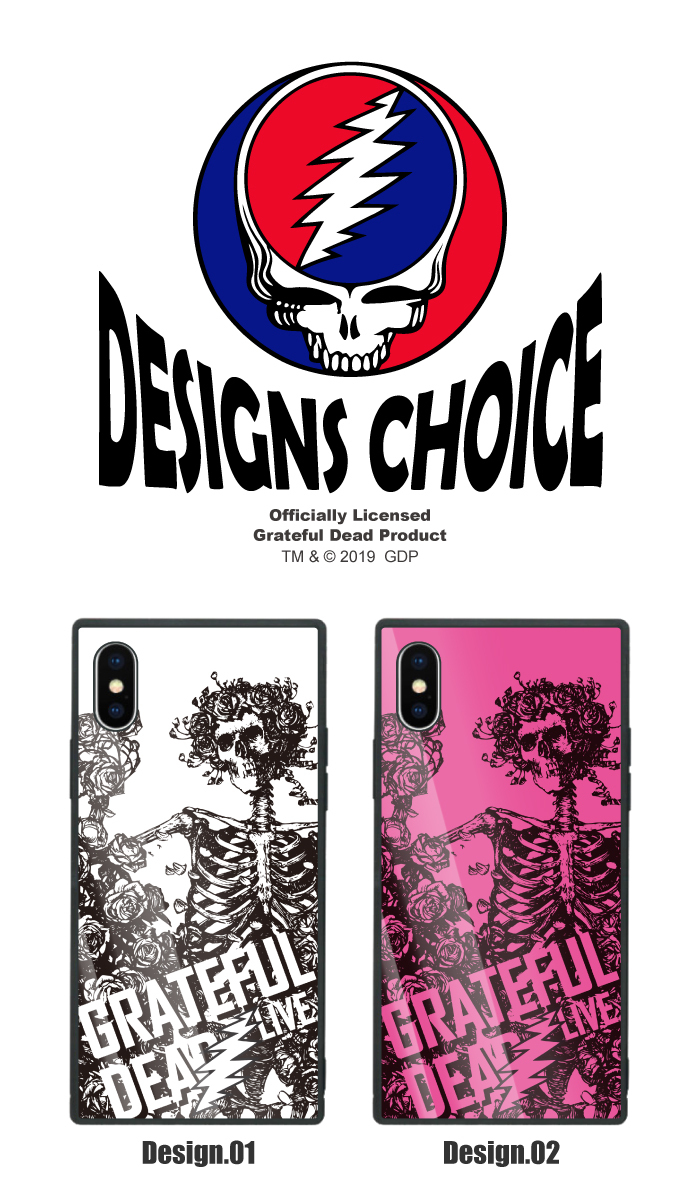 GRATEFUL DEAD グレイトフル・デッド スクエアガラスケース