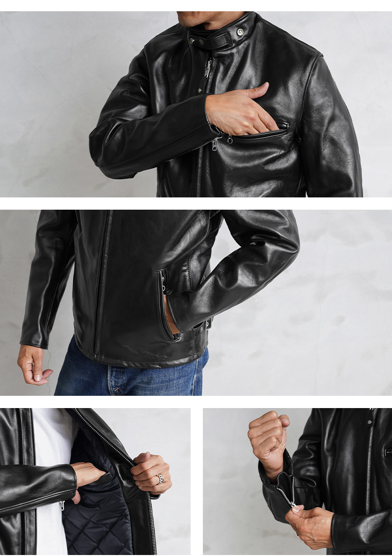 Schott N.Y.C（ショット） Schott USA LINE 641HH ホースハイド