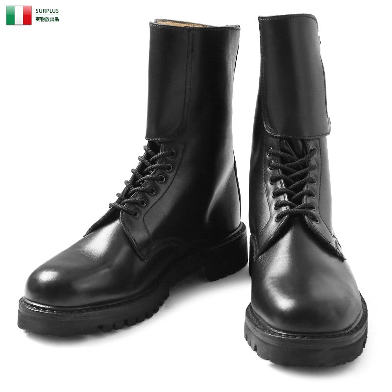 MILITARY（ミリタリー） 実物 新品 イタリア軍 サイドバックル レザー