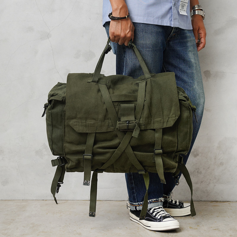 実物米軍FIELD PACK CANVAS COMBATフィールドパックサバゲー 実物米軍