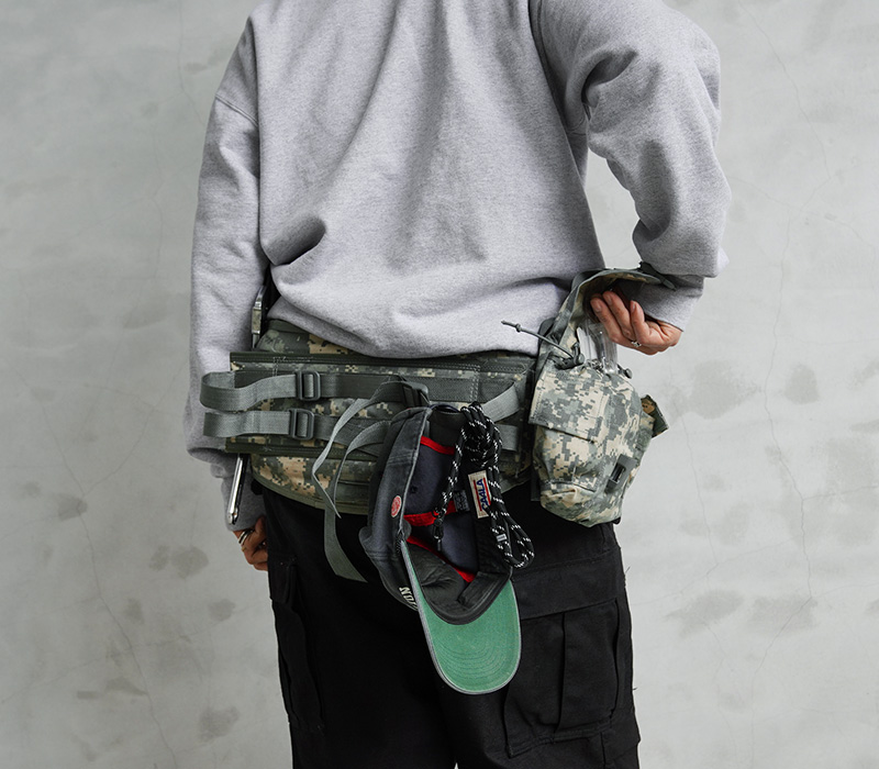 MILITARY（ミリタリー） 実物 USED 米軍 MOLLE II ウエストベルト UCP