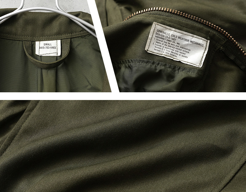 米軍本物爆発物取扱者用カバーオール白Mサイズ80年代希少ひ品 米軍本物