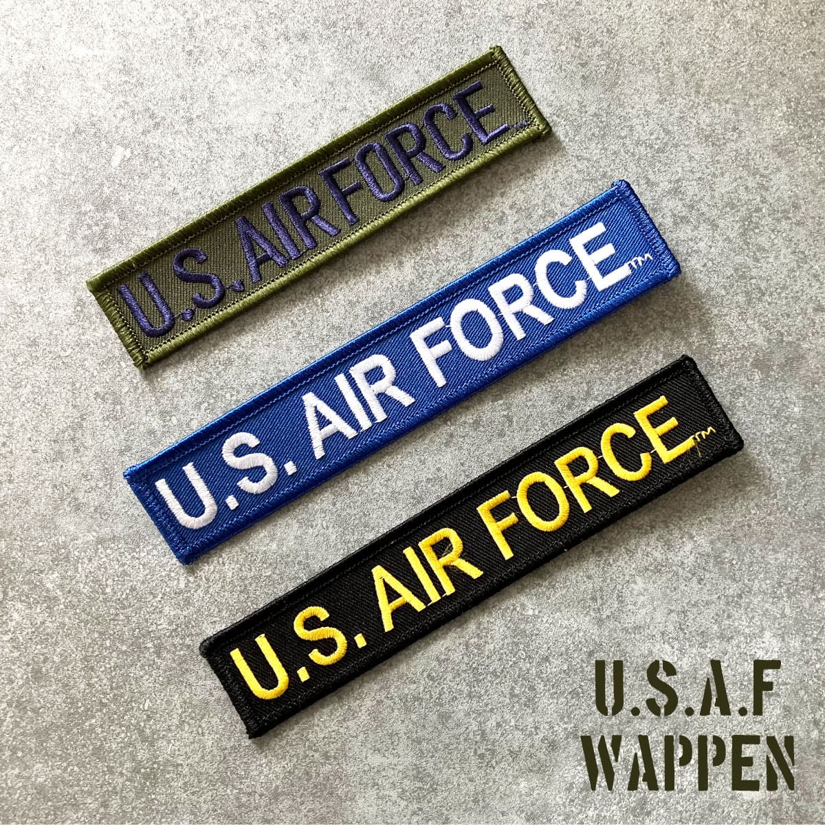 U.S. Air Force Designs USAF アメリカ空軍 ワッペン 刺繍 パッチ