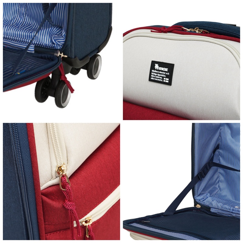 moz（モズ） スーツケース 25L moz ソフトキャリー 機内持込 双輪