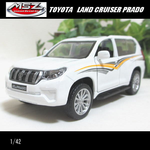 1/42トヨタ ランドクルーザー プラド/TOYOTA(ホワイト)/MSZ Metal