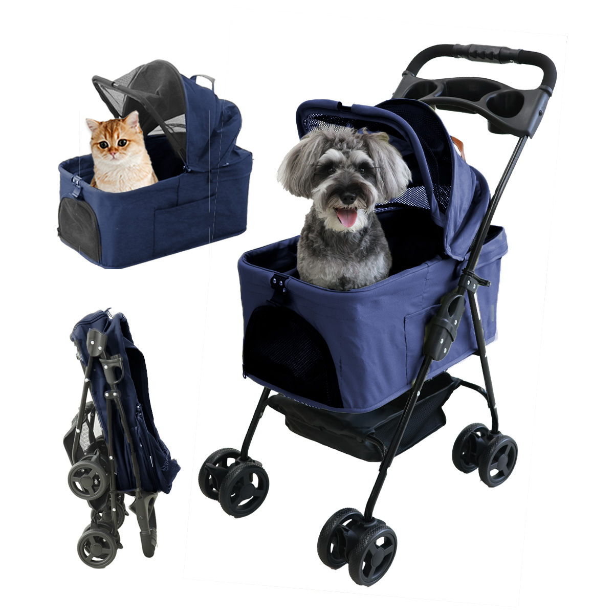 WEIMALL（ウェイモール） 1500円OFFクーポン ペットカート 取り外し