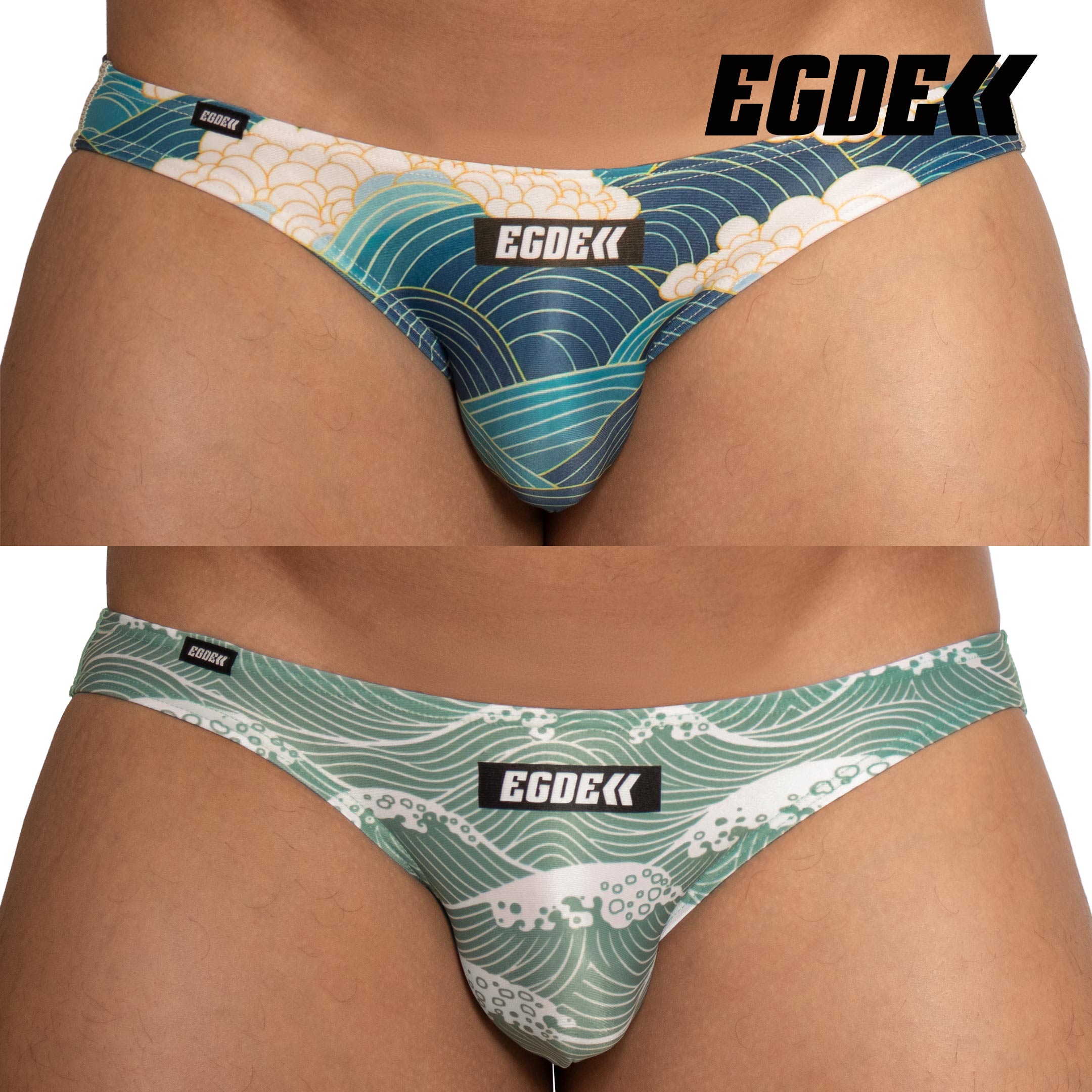 EGDE≪ UNIGHT ウルトラローライズ スイムビキニ Mサイズ 3色セット