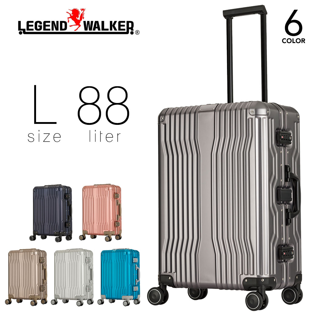 スーツケース 88L Lサイズ キャリーケース メンズ Legend Walker