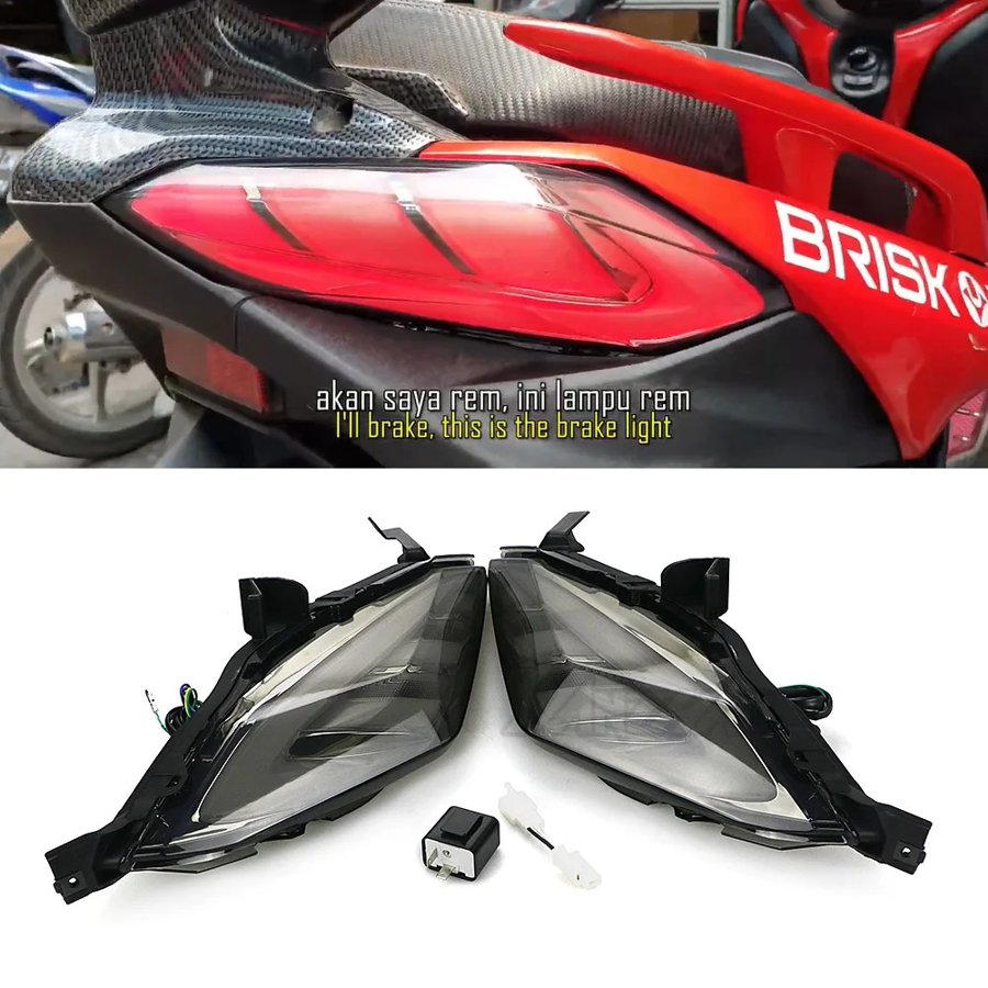 並行輸入品】 ヤマハ オートバイ テールライト 方向指示器付き jpa