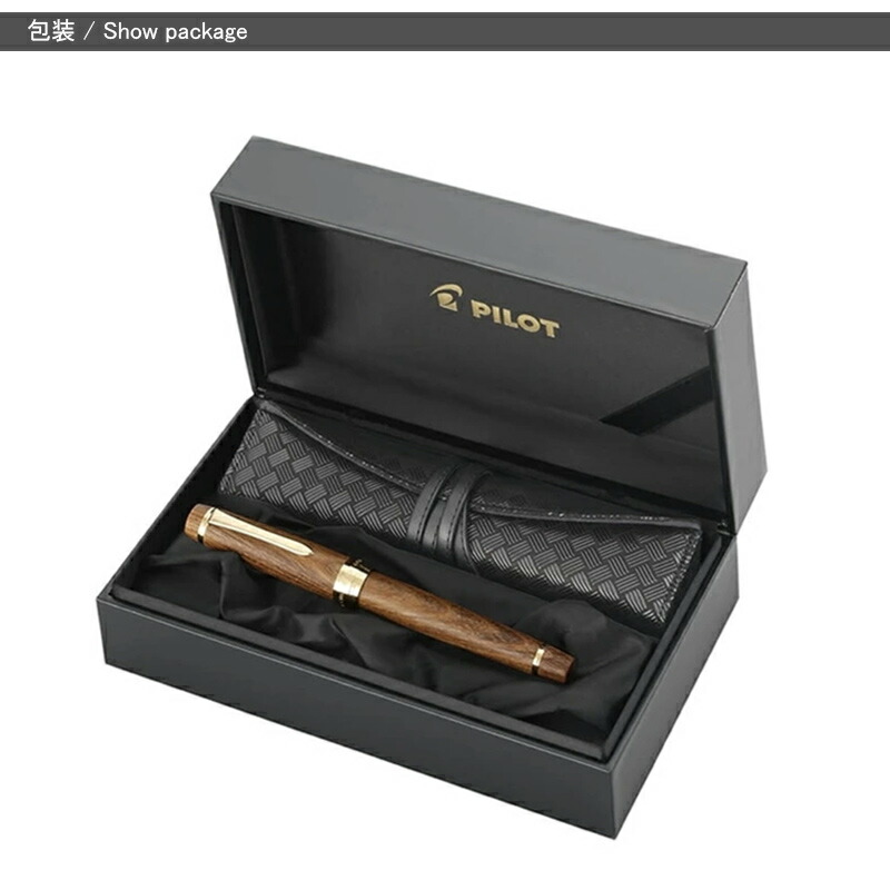 PILOT（パイロット） 万年筆 カスタム槐 18K2色 15号 F細字 FKV-5MK-ME