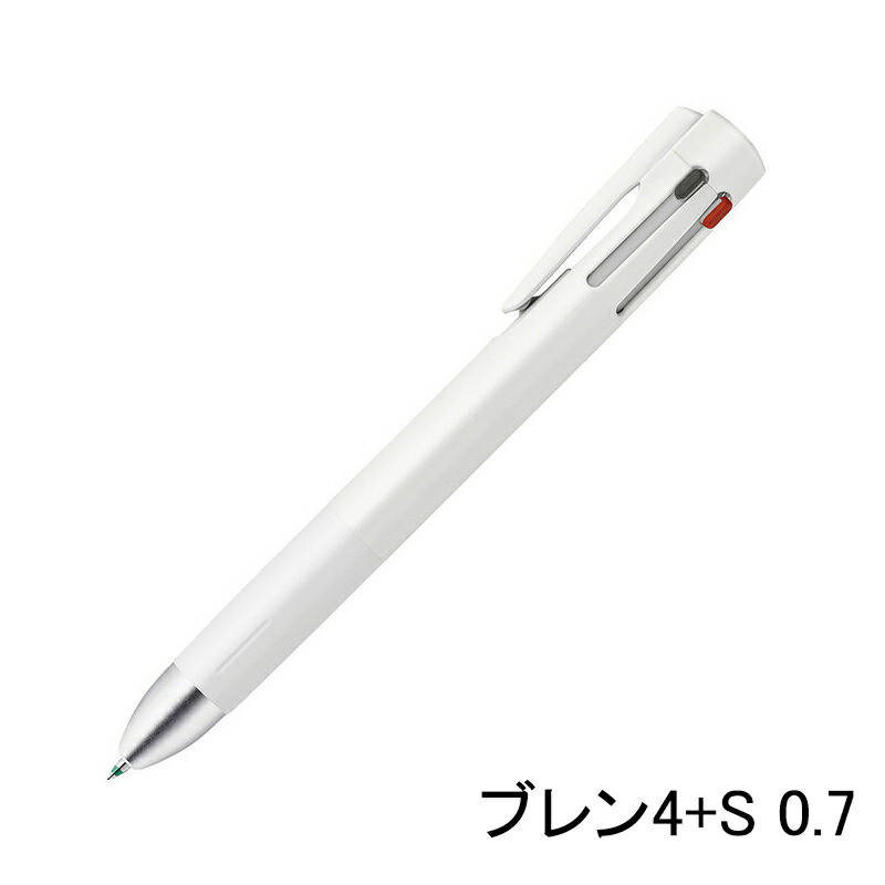 ZEBRA（ゼブラ） 多機能ペン ブレン4+S エマルジョンボールペン・多