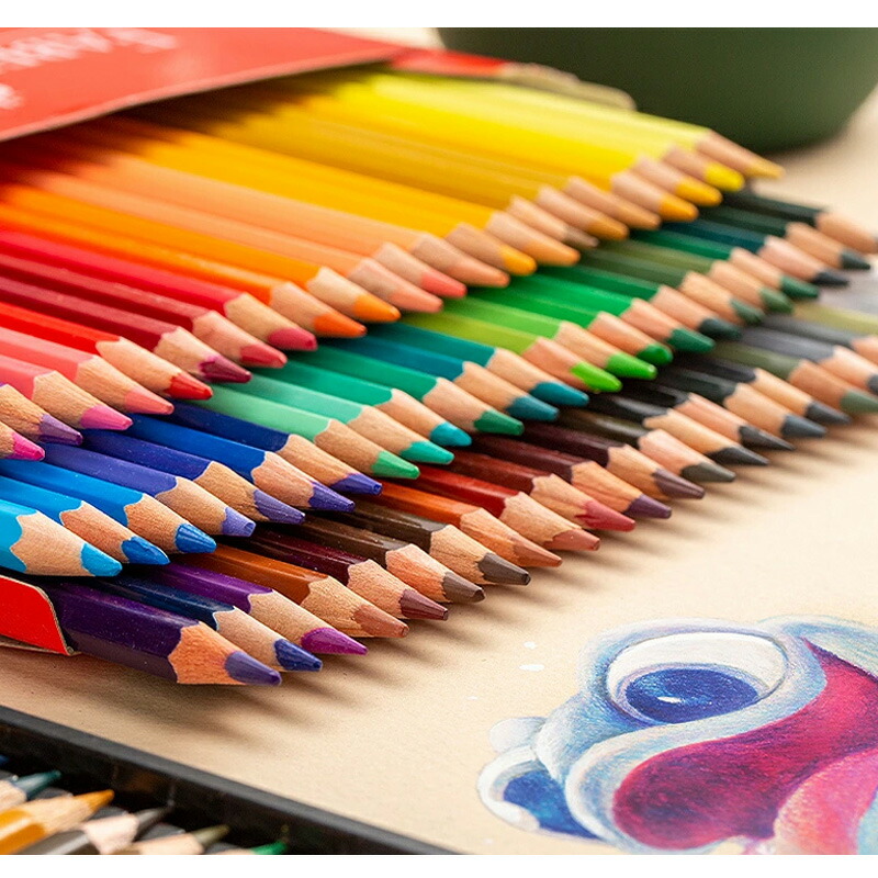 ファーバーカステル Faber-Castell 油性色鉛筆 72色 セット お城