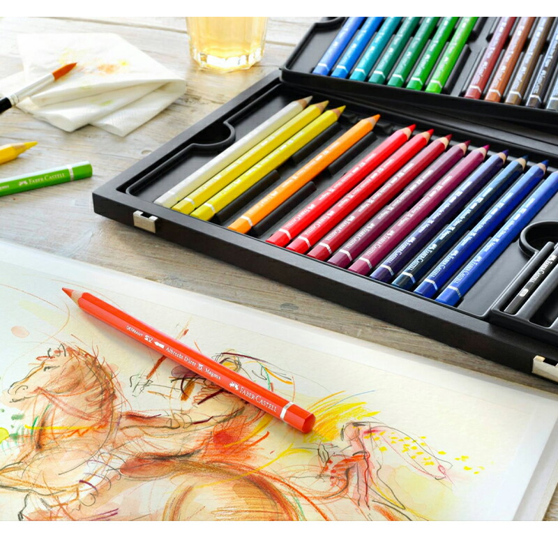 ファーバーカステル Faber-Castell 水彩色鉛筆 アルブレヒト