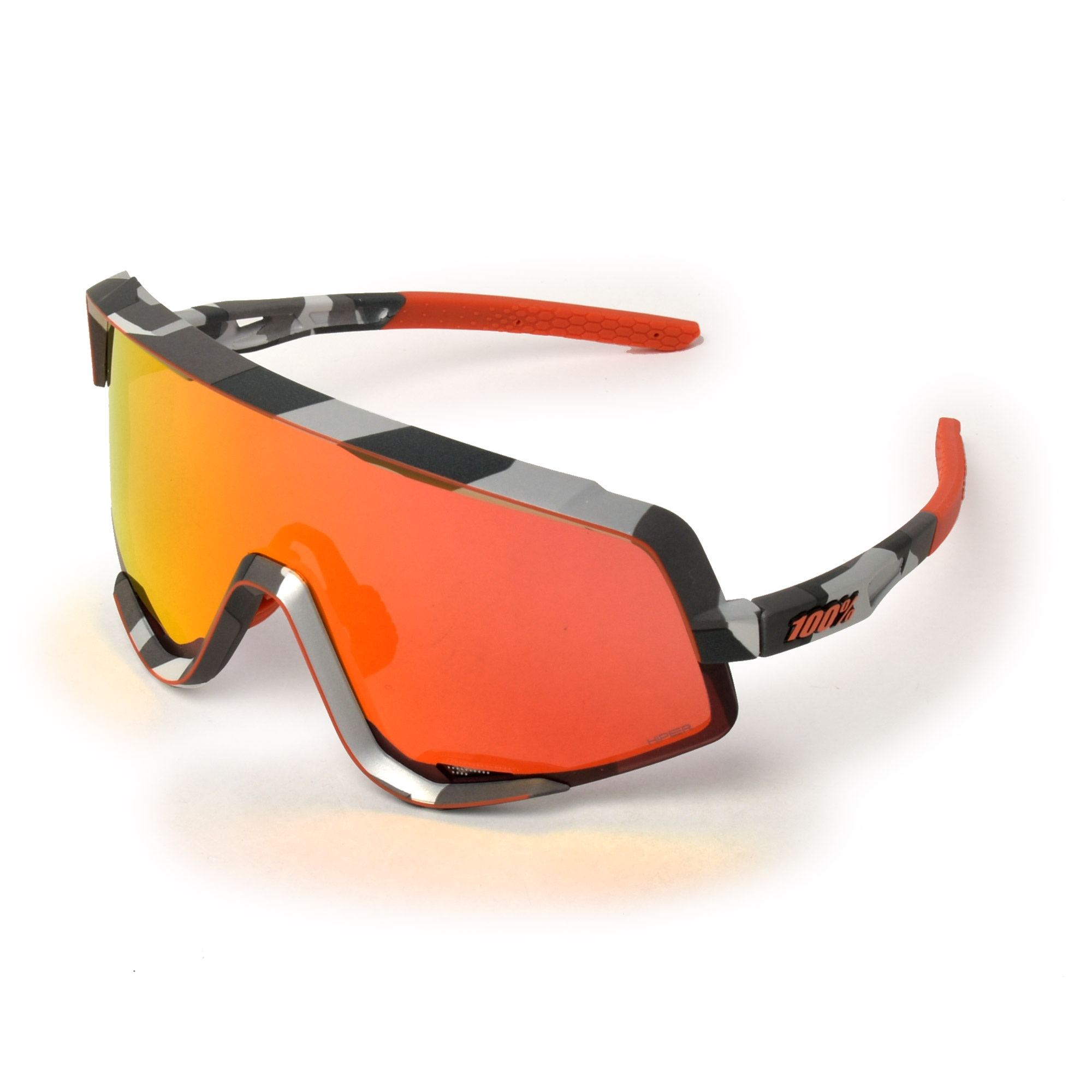 ワンハンドレッド サングラス メンズ レディース 100％ 60011 オレンジ