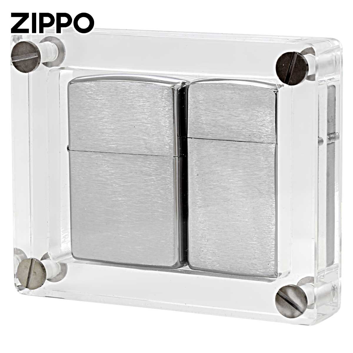 Zippo ジッポライター ディスプレイケース アクリルブロック 観賞用