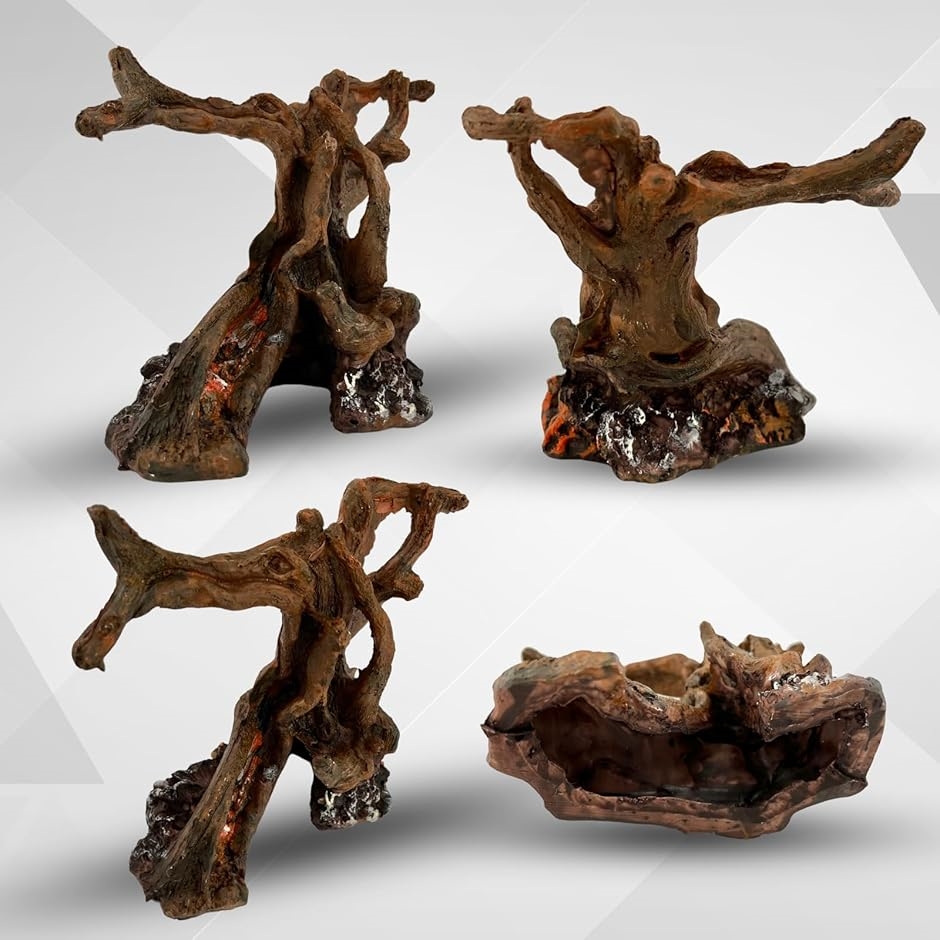 爬虫類 流木 登り木 テラリウム アクアテラリウム 水槽 装飾 ヤモリ