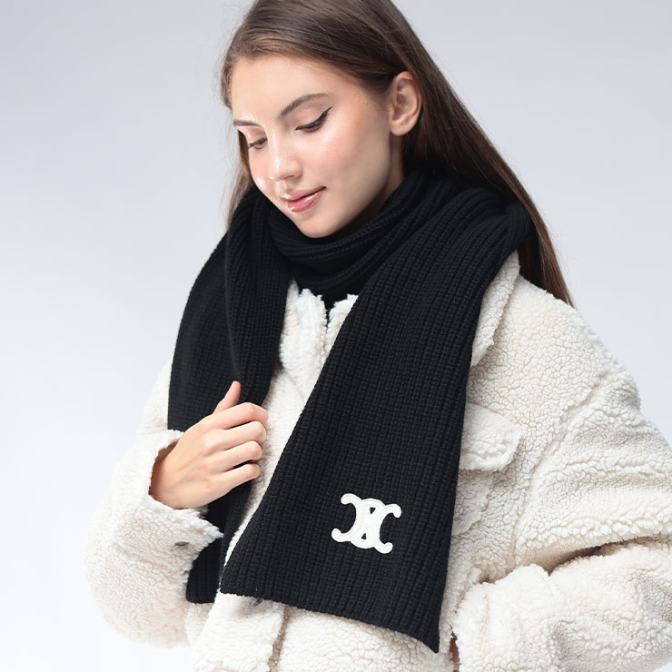 CELINE（セリーヌ） トリオンフ スカーフ マフラー CELL2AZ0A384D