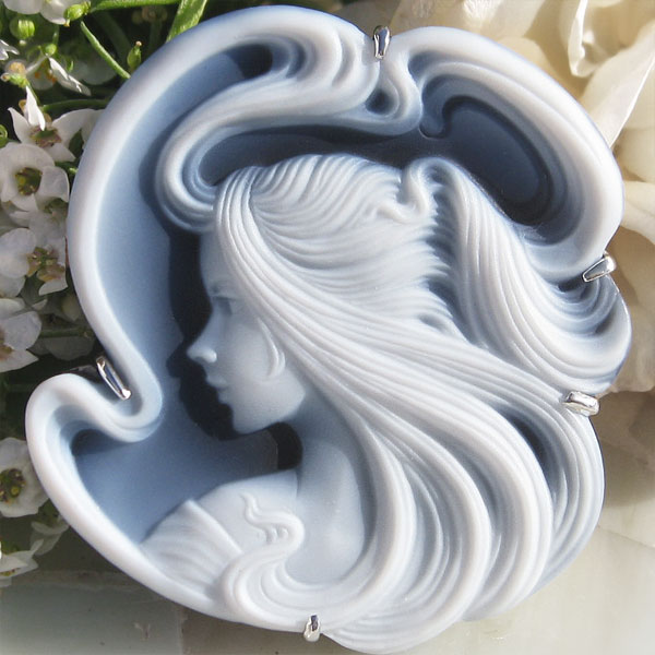 本場ドイツ産 ストーンカメオ(メノウカメオ)のカタログ カメオ専門店