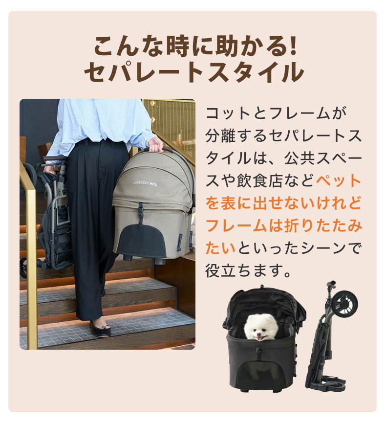 AIRBUGGY（エアバギー） 【選べる豪華特典！】エアバギーWIZ X ウィズ