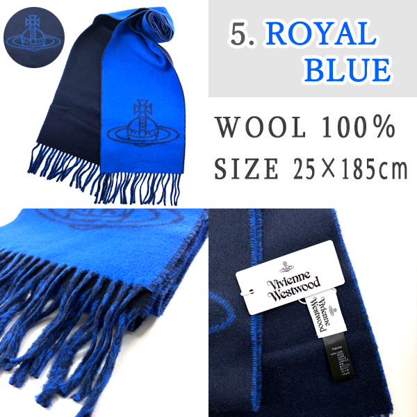 Vivienne Westwood（ヴィヴィアンウエストウッド） ロゴ入り マフラー