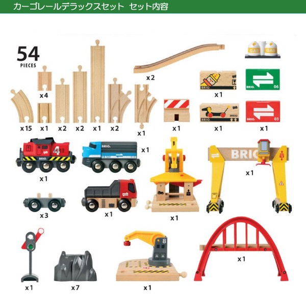 BRIO（ブリオ） 【びっくり特典あり】ブリオ カーゴレールデラックス