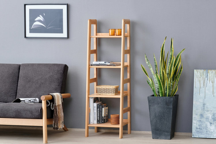 一生紀（ISSEIKI） オープンシェルフ シェルフ 幅45 ラック 本棚 木製