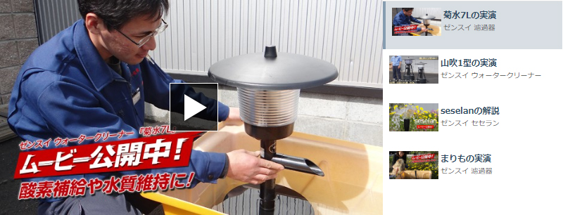 ゼンスイ ウォータークリーナー 琉金DX (100V17/18W) [池用 濾過器